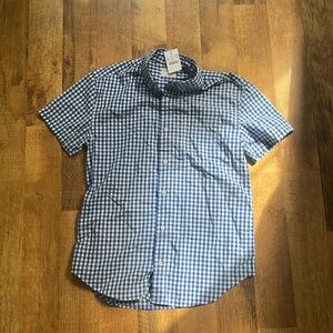 New Crewcuts Boys Short Sleeve Button down